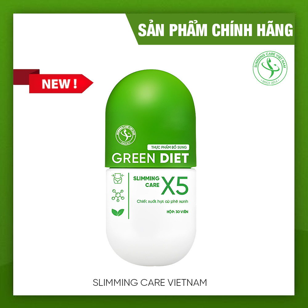 Thảo Mộc Giảm Cân Green Diet Slimming Care X5 Slimming Care